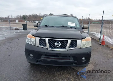 2015 Nissan Armada Platinum z USA, uszkodzony, nr VIN 5N1BA0NF8FN608455